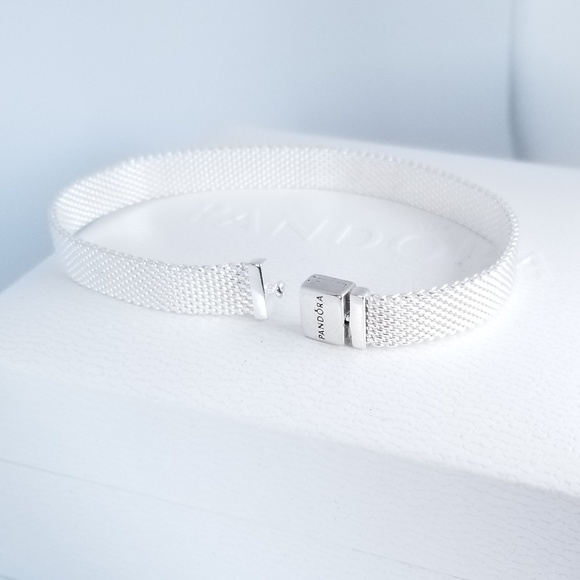 Pandora Reflexions™ Mesh Bracelet Silver 925 Ale NWT